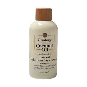 Coconut Oil‎  Nutrient-Rich Hair Oil 4oz  Controls Frizz New